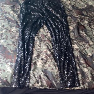 Sequence drawstring pants